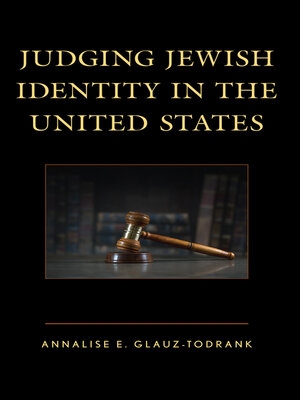 cover image of Judging Jewish Identity in the United States